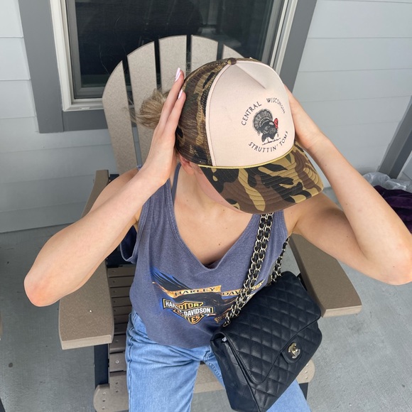 Accessories Camo Trucker Hat Von Dutch Style Ironic Poshmark